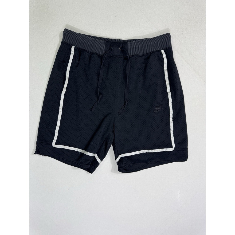 Nike Statement Basketball Shorts Men Medium Black 7" Inseam Loose Fit CT5766